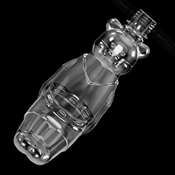 600ml bear-shaped water bottle