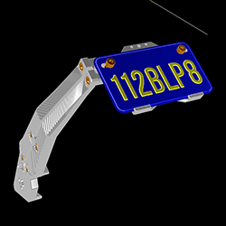License plate bracket