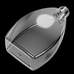 300ml PET flat lotion bottle